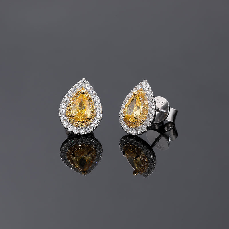 ARETES GOTA DE ORO