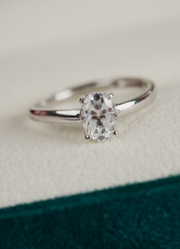 ANILLO SOLITARIO MOON MOISSANT