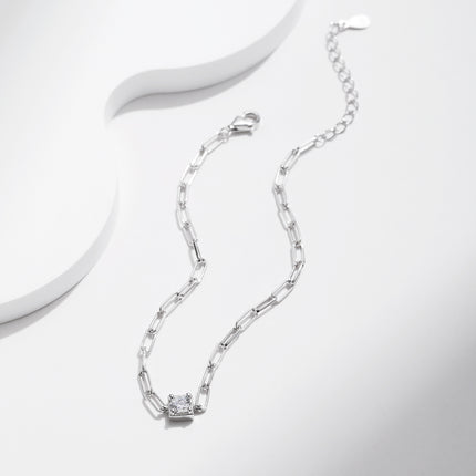 PULSERA SQUARE MONSSANITE