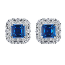 Cargar imagen en el visor de la galería, ARETES BLUE CLASSIC
