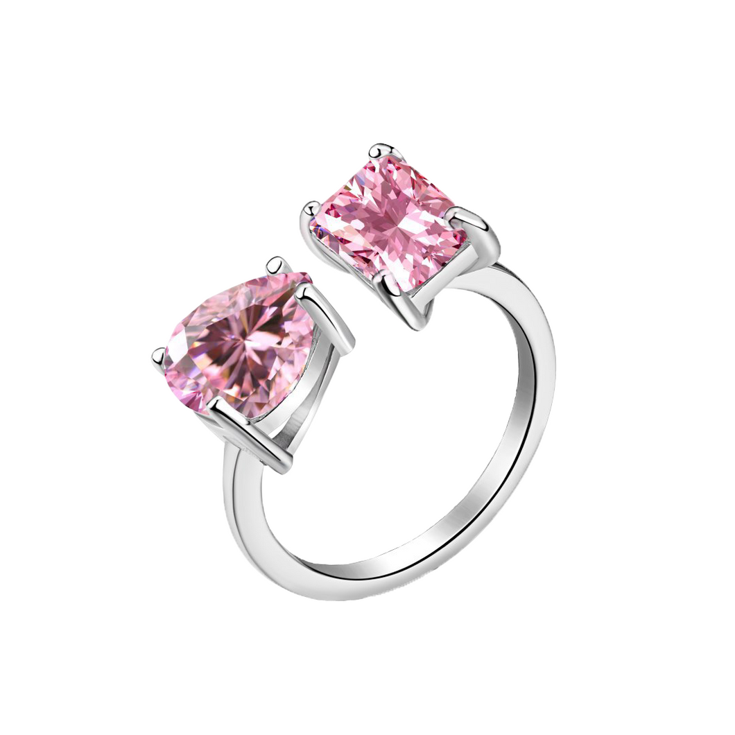 Anillo Pink Tu y Yo