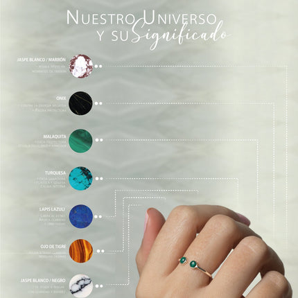 Anillo Ela Pirámide "Y"